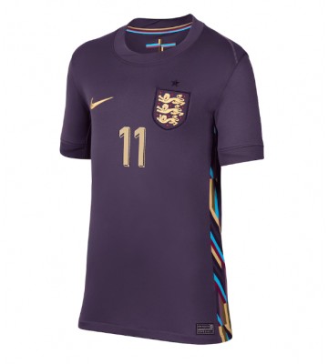 England Phil Foden #11 Udebanetrøje Dame EM 2024 Kortærmet